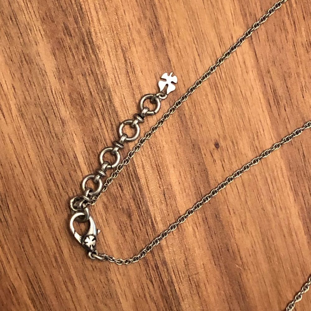 Lucky Brand | Hinged Owl Pendant Necklace | 24” Adjustable - Picture 4 of 4